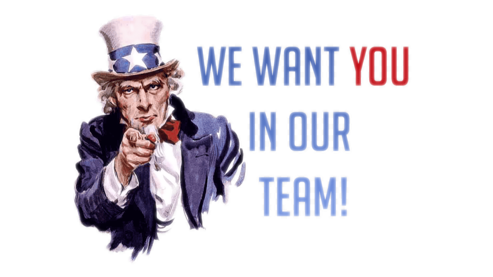 we want you